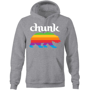 Chunk Bear | AS Colour Stencil - Pocket Hoodie Sweatshirt