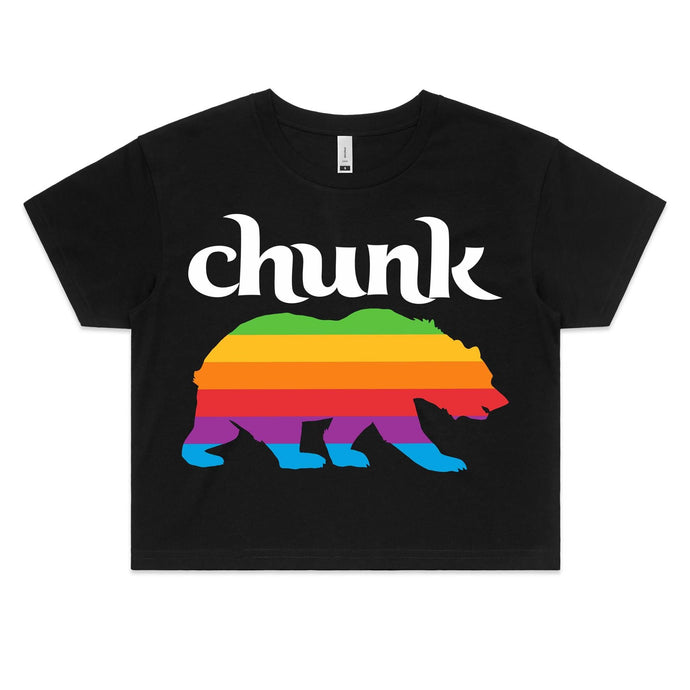 SPECIAL Chunk Crop Tee | Full Chunk Logo | AS Colour