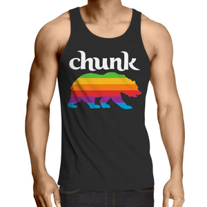 Chunk Full Logo | AS Colour Lowdown - Mens Singlet Top