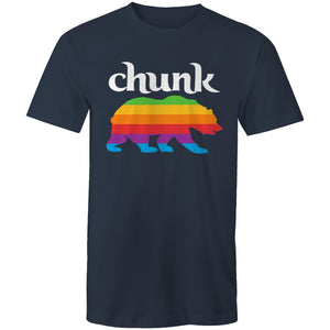 Chunk Tee | Large Chunk Logo Centred | AS Colour Staple T Shirt