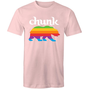 Chunk Tee | Large Chunk Logo Centred | AS Colour Staple T Shirt