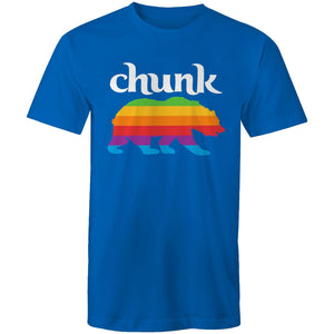 Chunk Tee | Large Chunk Logo Centred | AS Colour Staple T Shirt