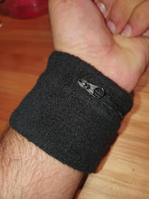 Load image into Gallery viewer, Trip Sweat/Wristbands with Zip Pocket