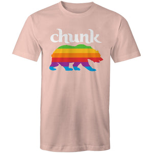 Chunk Tee | Large Chunk Logo Centred | AS Colour Staple T Shirt