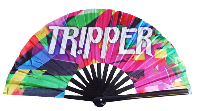 TR!PPER GLOWSTICK FAN | HIGH QUALITY BAMBOO | HUGE!
