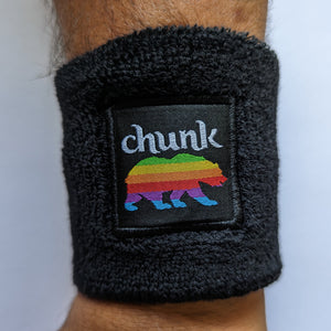 Chunk Sweat/Wristbands with Zip Pocket