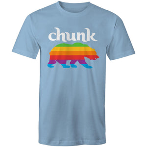 Chunk Tee | Large Chunk Logo Centred | AS Colour Staple T Shirt