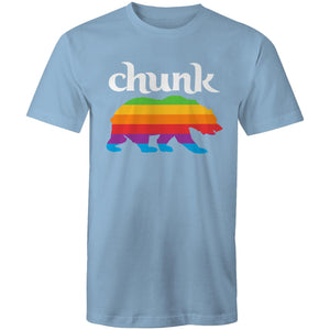 Chunk Tee | Large Chunk Logo Centred | AS Colour Staple T Shirt