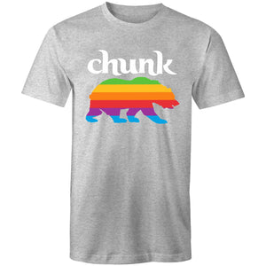 Chunk Tee | Large Chunk Logo Centred | AS Colour Staple T Shirt